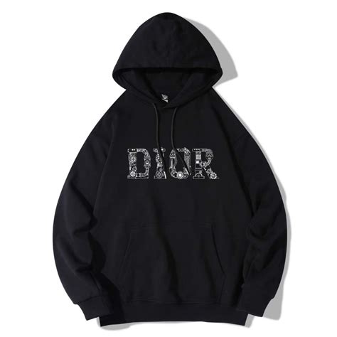 sudadera dior hombre precio|Sudadera con capucha Dior Oblique, corte casual.